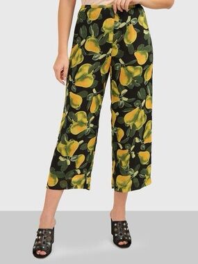 NWT Marc Jacobs Redux Grunge Collection Pear Sheer Crop Pants Sz 0